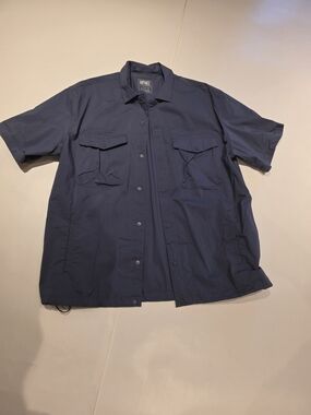 American Eagle Outfitters Navy Lightweight Shirt Jacket